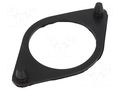 Washer; rubber; Shore hardness: 68±5; No.of mount.holes: 2 ELESA+GANTER GN148.2-128-A