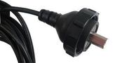 USB CORD, 2.0 B PLUG-FREE END, 5M, BLK DCM-USBBB-R5