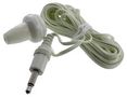 Earphone, Plug Size: 3.5 mm, Cord Length: 6 feet, Features: Use with transistor radios or scanners 50B5163 28-005