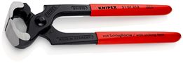 KNIPEX 51 01 210 Hammerhead Style Carpenters' Pincers plastic coated black atramentized 210 mm 51 01 210 4003773023104