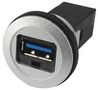 COUPLER, IN LINE, USB 3.0 A, JACK-JACK, 9POS 09454521902