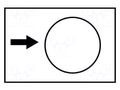 Label; white; Button marking: arrow; control cassette; 30x40mm SCHNEIDER ELECTRIC ZB2BY4907
