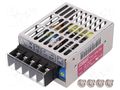 Power supply: switching; for building in,modular; 15W; 15VDC; 1A TRACO POWER TXL015-15S