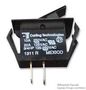 SWITCH, ROCKER, SPST, 20A, 250VAC, BLACK TA22B-TLB-B-XLT1