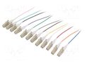 Optic fiber pigtail; OM2; LC/UPC; 2m; Optical fiber: 9/125um; LSZH LOGILINK LOG-FL2LC02