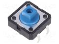 Microswitch TACT; SPST-NO; Pos: 2; 0.05A/24VDC; THT; none; 1.27N OMRON Electronic Components B3F-5050