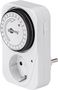 Analogue Timer, white - Easy-to-use analogue time switch 51276