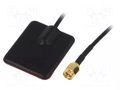 Antenna; GSM; 2dBi; linear; for ribbon cable; 50Ω; 39.9x33.5x5.5mm SR PASSIVES GSM-ANT117