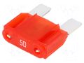 Fuse: fuse; 50A; 32VDC; automotive; 29mm; MAXI; MAXI LITTELFUSE 0299050.TXN