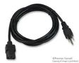 POWER CORD, NEMA5-15P, 7.5FT, 10A, BLACK SPC13286