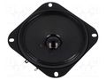 Loudspeaker; 20W; 4Ω; Ø100x36mm; 100÷13000Hz; Ø: 100mm VISATON VS-R10S-4