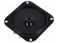 Loudspeaker; 20W; 4Ω; Ø100x36mm; 100÷13000Hz; Ø: 100mm VISATON VS-R10S-4