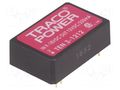 Converter: DC/DC; 3W; Uin: 9÷18VDC; Uout: 12VDC; Iout: 250mA; DIP24 TRACO POWER TEN3-1212