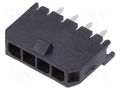 Connector: wire-board; socket; male; PIN: 4; Micro-Fit 3.0; THT; 3mm MOLEX MX-43650-0429