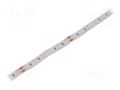 LED tape; white neutral; 5630; LED/m: 60; 12mm; white PCB; IP65 WISVA OPTOELECTRONICS HH-40KGK-5630GWAA