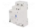 Relay: installation; bistable,impulse; DPDT; Ucoil: 230VAC; BI; 25A ISKRA BI425-2C/230VAC