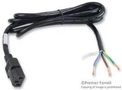 POWER CORD, IEC60320C-13, 79IN, 13A, BLACK 17620