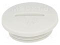 Stopper; M20; 1.5; IP54; polyamide; grey; V-N-FS; Thread: metric; 6mm HUMMEL HUMMEL-1251200050