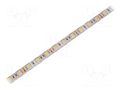 LED tape; white cold; 5050; LED/m: 60; 10mm; white PCB; IP65; 12VDC WISVA OPTOELECTRONICS HH-50KGI-5050FWAA