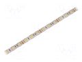 LED tape; white neutral; 5050; LED/m: 60; 10mm; white PCB; IP65 WISVA OPTOELECTRONICS HH-40KGI-5050FWAA