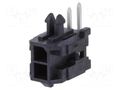 Connector: wire-board; socket; male; PIN: 2; Micro-Fit 3.0; THT MOLEX MX-43045-0202