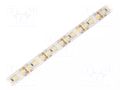 LED tape; white neutral; 2835; LED/m: 120; 10mm; white PCB; IP65 WISVA OPTOELECTRONICS HH-40KTI-2835FWAA