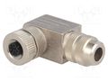 Connector: M12; plug; PIN: 2; female; angled 90°; IP67; for cable MURRELEKTRONIK 7000-14035-0000000
