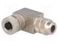 Connector: M12; plug; PIN: 2; female; angled 90°; IP67; for cable MURRELEKTRONIK 7000-14035-0000000