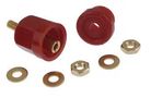 TEST RECEPTACLE, SKT-RECEPTACLE, 25A, WW, RED RS25GR.