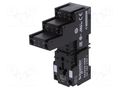 Relays accessories: socket; PIN: 8; for DIN rail mounting; 10A SCHNEIDER ELECTRIC RXZE2S108M