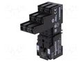 Relays accessories: socket; PIN: 11; for DIN rail mounting; 10A SCHNEIDER ELECTRIC RXZE2S111M