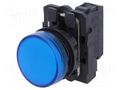Control lamp; 22mm; Harmony XB5; -25÷70°C; Illumin: ZBVB; Ø22mm SCHNEIDER ELECTRIC XB5AVB6