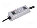 Power supply: switching; LED; 75W; 24VDC; 3.15A; 100÷305VAC; IP67 MEAN WELL ELG-75-24DA