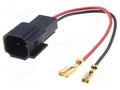 Loudspeaker connector adapter; Opel 4CARMEDIA ZRS-AG-21