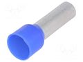 Tip: bootlace ferrule; insulated; copper; 16mm2; 18mm; tinned; blue TE Connectivity 2-966067-7