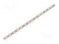 LED tape; white cold; 5050; LED/m: 60; 10mm; white PCB; IP20; 12VDC WISVA OPTOELECTRONICS HH-50KGI-5050FWNA