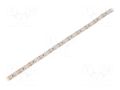 LED tape; white warm; 3528; LED/m: 120; 10mm; white PCB; IP65; 12VDC WISVA OPTOELECTRONICS HH-30KTI-3528FWAA