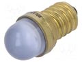 LED lamp; blue; E14; 230VAC POLAM-ELTA LB-E14-230AC