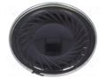 Loudspeaker; miniature,mylar,full-range,general purpose; 0.3W VISATON VS-K23-8/2820