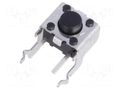 Microswitch TACT; SPST-NO; Pos: 2; 0.05A/24VDC; THT; none; 0.98N OMRON Electronic Components B3F-3120