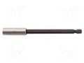Holder; Socket size-inch: 1/4"; HEX 1/4"; Overall len: 100mm C.K CK-4570/100