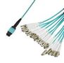 FIBRE CORD, MPO PLUG-LC, MM, 1M MPM24OM3-LCR-1