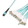 FIBRE CORD, MPO PLUG-LC, MM, 5M MPM24OM4-LCR-5