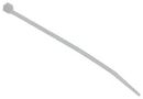 CABLE TIES, 4IN L, NYLON, STRENGTH 18LB, NAT L-4-18-9-C