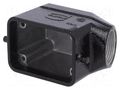 Enclosure for connectors: HDC; size 6B; for cable; Han® B; angled HARTING 19307061541
