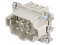 Connector: rectangular; male; HDC; PIN: 6; 24A; 500V; 6+PE; size 3 WEIDMÜLLER 1200000000