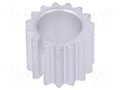 Heatsink: extruded; TO5; H: 10mm; 44K/W; aluminium FISCHER ELEKTRONIK SKK510