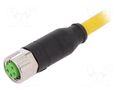 Cable: for sensors/automation; M8; PIN: 4; straight; 1.5m; plug MURRELEKTRONIK 7000-08061-0110150