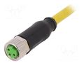 Cable: for sensors/automation; M8; PIN: 3; straight; 3m; plug; 60VDC MURRELEKTRONIK 7000-08041-0100300