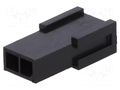 Connector: wire-board; plug; male; PIN: 2; Micro MATE-N-LOK; 3mm TE Connectivity 794616-2